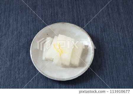 Japanese radish pickles Japanese radish pickles 113910677