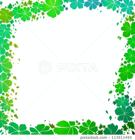 A frame of pale-colored plants stretching across the top and bottom of the screen, generated by AI A frame of pale-colored plants stretching across the top and bottom of the screen, generated by AI 113911493