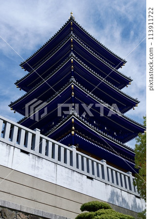 寶塚市中山寺的五層寶塔 113911722