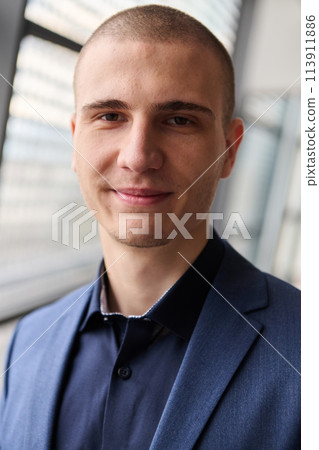 Young Successful Business Entrepreneur in Modern Conference Setting Young Successful Business Entrepreneur in Modern Conference Setting 113911886