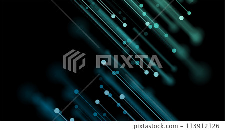 Glowing blue abstract futuristic hi-tech background 113912126