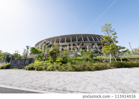 Scenery of the National Stadium Scenery of the National Stadium 113914016