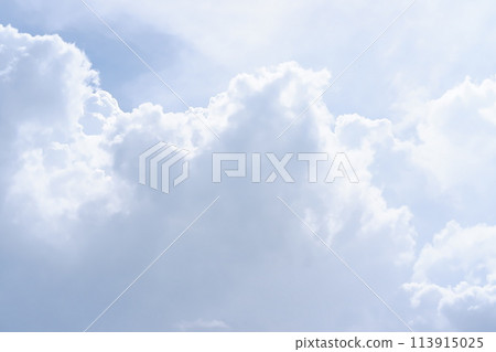 blue sky with cloud. natural background with copy space. blue sky with cloud. natural background with copy space. 113915025