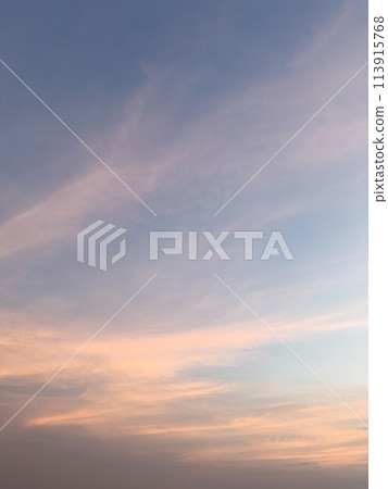 Evening dusk color dramatic sky Evening dusk color dramatic sky 113915768
