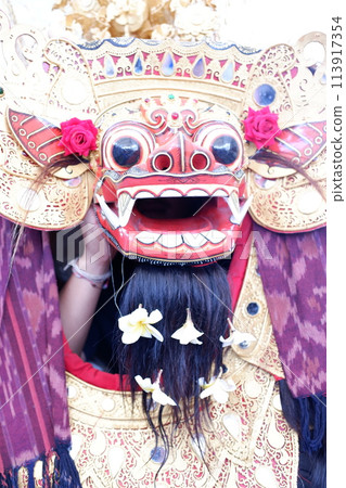 the tradition of the barong dance in Bali as a ceremony the tradition of the barong dance in Bali as a ceremony 113917354