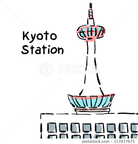 復古京都塔圖 113917675