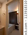 Newly built bathroom 113918310