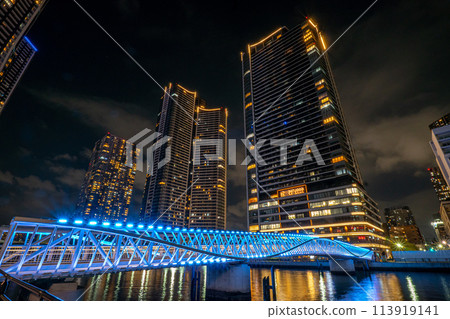 從小橋靈明看到的夜景 113919141