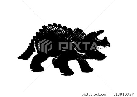 black dinosaur silhouette isolated on white background, model of dinosaurs toys black dinosaur silhouette isolated on white background, model of dinosaurs toys 113919357