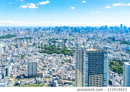[Tokyo] Cityscape seen from the observation deck of the Sunshine 60 Building 113919823