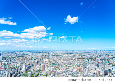 [東京] 從陽光60大樓展望台看到的城市景觀 113919853