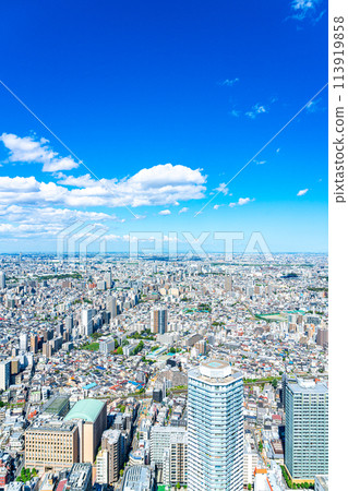 [Tokyo] Cityscape seen from the observation deck of the Sunshine 60 Building 113919858