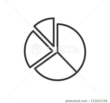 Simple pie chart 113921109