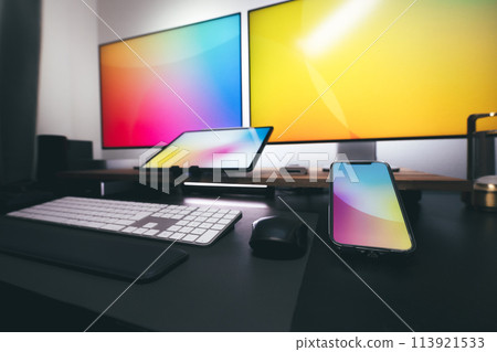 A cool study desk A cool study desk 113921533