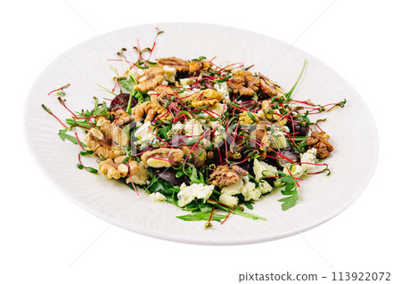 salad of grapes, walnuts and dor blue cheese salad of grapes, walnuts and dor blue cheese 113922072