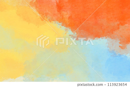 Colorful watercolor texture background 113923654