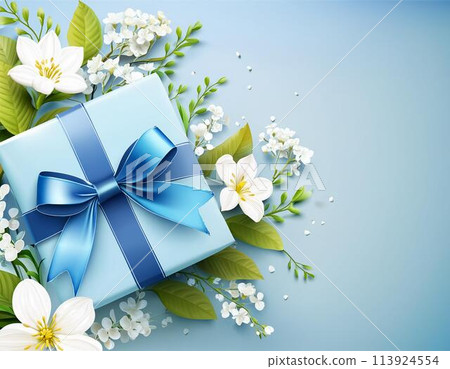 藍色禮物 藍色禮物 113924554
