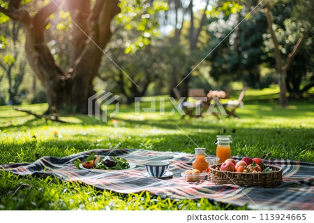 在公園野餐 113924665
