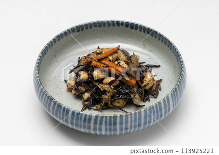 simmered hijiki simmered hijiki 113925221