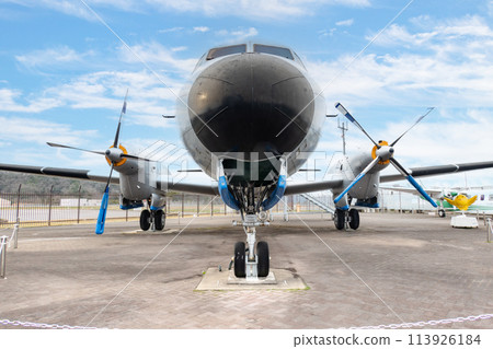 YS-11 aircraft at the aircraft exhibition hall at Tajima Airport, Hyogo Prefecture YS-11 aircraft at the aircraft exhibition hall at Tajima Airport, Hyogo Prefecture 113926184