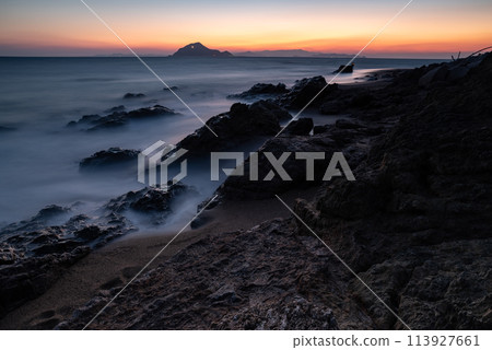 Coast at dusk, Cape Irago 113927661