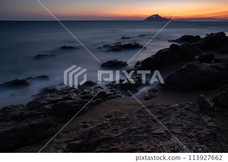 Coast at dusk, Cape Irago 113927662