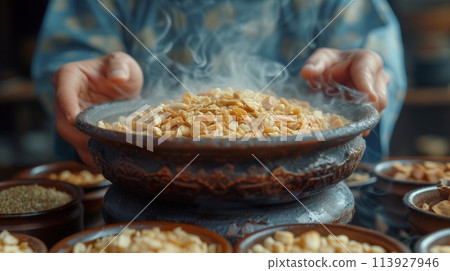 chinese medicine man traditional medicine 113927946