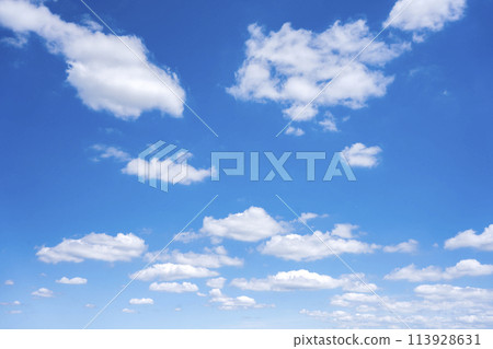 Blue sky sky cloud spring sky background background material April copy space Blue sky sky cloud spring sky background background material April copy space 113928631