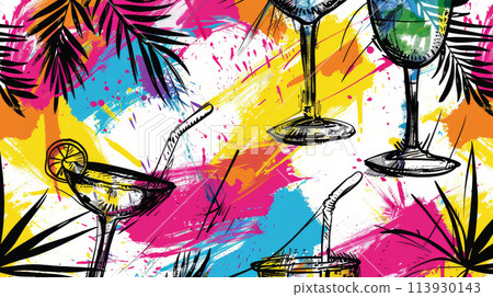 Tropical Cocktail Party Vibes 113930143
