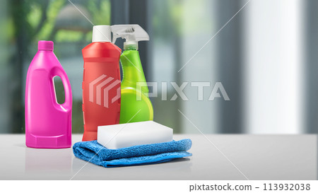 Set of cleaning stuff 113932038