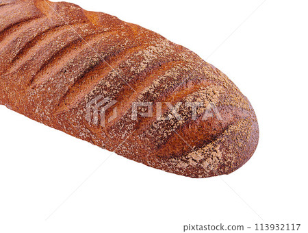 Bread isolated on a white background 113932117
