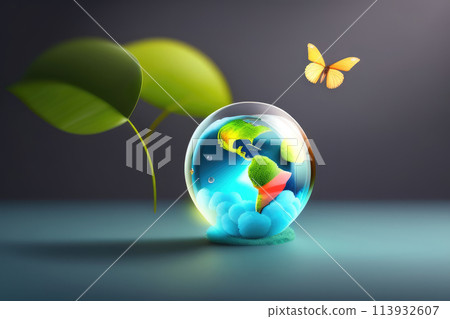 Planet in a Crystal Ball 113932607