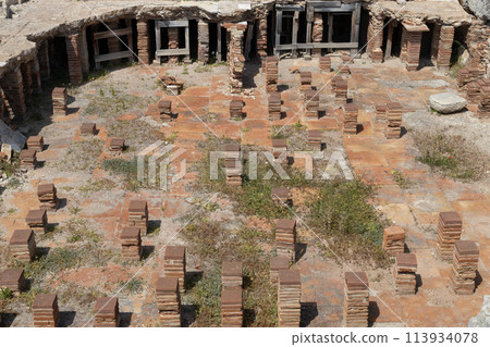 Ancient Bathhouse Ruins at Kourion Ancient Bathhouse Ruins at Kourion 113934078