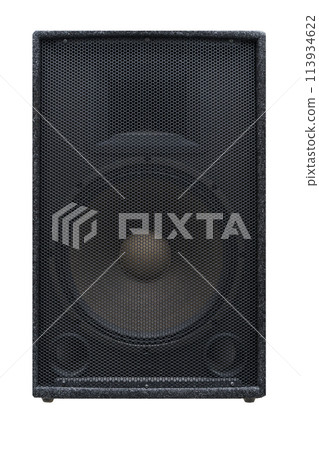 Speaker sound isolate. Sound music system hi-fi. Audio stereo bass monitor Speaker sound isolate. Sound music system hi-fi. Audio stereo bass monitor 113934622