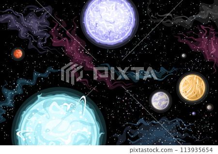 Vector Fantasy Space 113935654