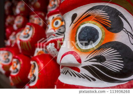 拍攝大阪府箕尾市勝尾寺的達摩 113936268