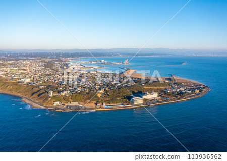 Omaezaki Lighthouse and Suruga Bay (Omaezaki City, Shizuoka Prefecture) 113936562