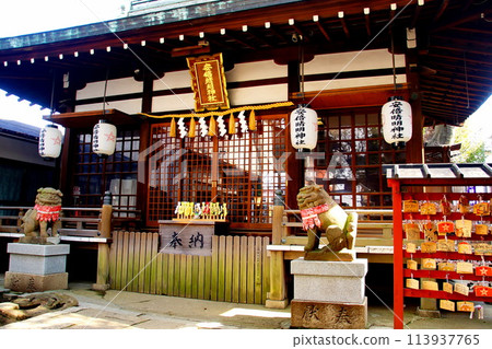 Abe no Seimei Shrine Main Hall Birthplace of the onmyoji Abe no Seimei Osaka Prefecture, Osaka City, Abeno Ward, Abeno Motomachi Abe no Seimei Shrine Main Hall Birthplace of the onmyoji Abe no Seimei Osaka Prefecture, Osaka City, Abeno Ward, Abeno Motomachi 113937765