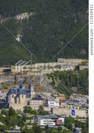 Briancon forts (Enceinte urbaine de Briancon), UNESCO site, Briancon, Savoy, France Briancon forts (Enceinte urbaine de Briancon), UNESCO site, Briancon, Savoy, France 113938411