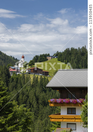 Antoniuskapelle near Bach and Dorf, Reutte district, Tyrol, Austria Antoniuskapelle near Bach and Dorf, Reutte district, Tyrol, Austria 113938485