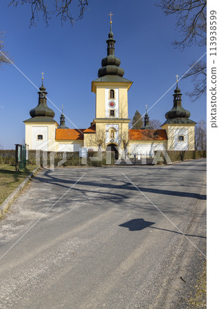 Loreta in Stary Hroznatov near Cheb, Western Bohemia, Czech Republic 113938599