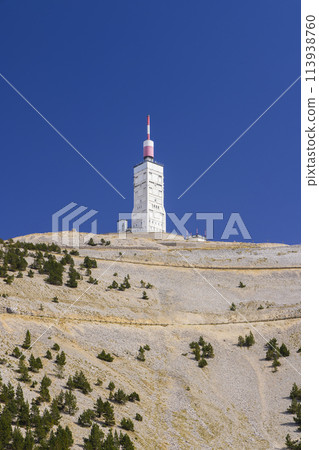 Mont Ventoux (1912 m), department of Vaucluse, Provence, France Mont Ventoux (1912 m), department of Vaucluse, Provence, France 113938760
