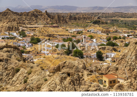 Guadix caves houses (Cuevas de Guadix), Guadix, Province of Granada, Andalusia, Spain 113938781