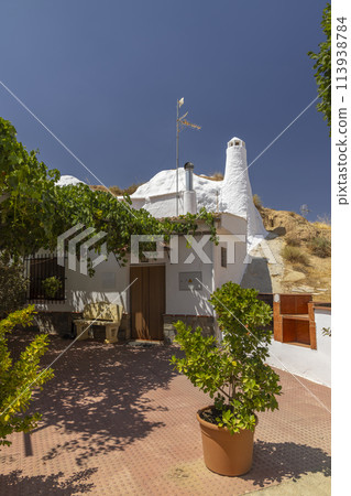 Guadix caves houses (Cuevas de Guadix), Guadix, Province of Granada, Andalusia, Spain 113938784
