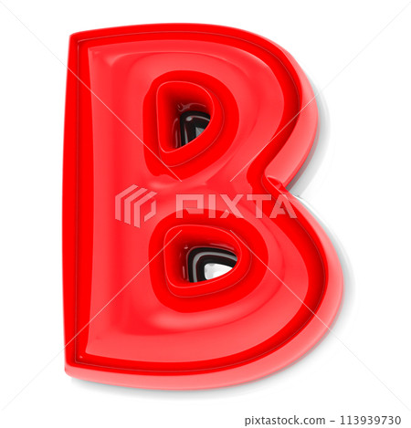 red letter 3d render 113939730