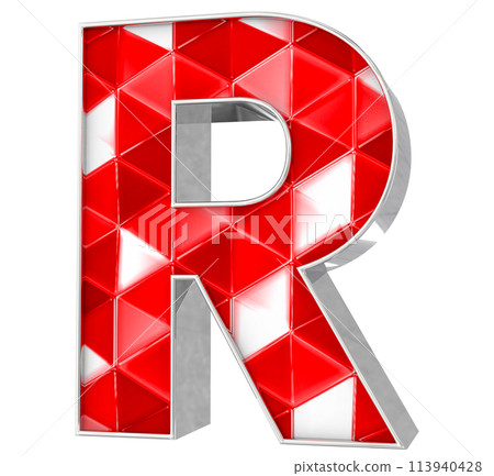 Number And Font 3D Render 113940428