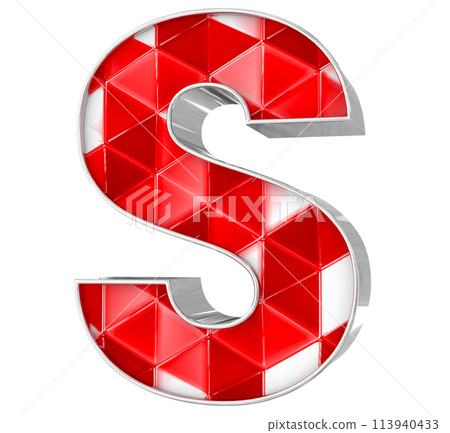 Number And Font 3D Render 113940433