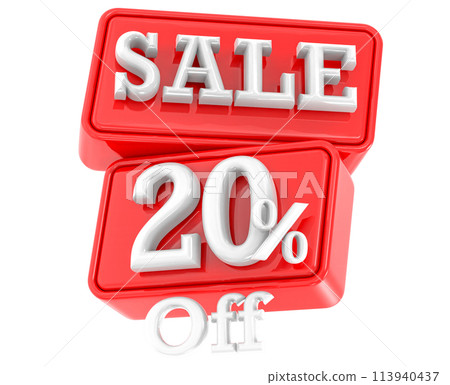 Number And Font 3D Render Number And Font 3D Render 113940437