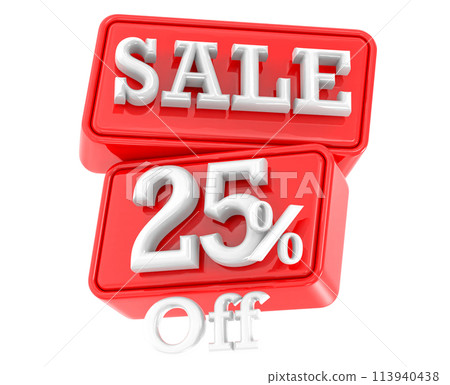 Number And Font 3D Render 113940438
