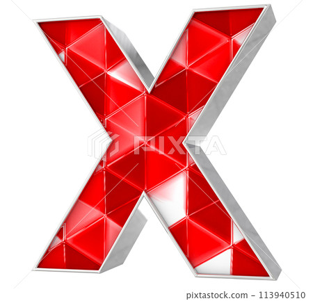 Number And Font 3D Render 113940510